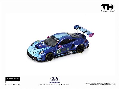 Porsche 911 GT3 R 24Hs Le Mans 2025 1:64 Trends Hobby