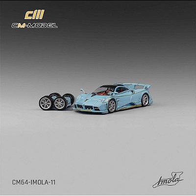 Pagani Imola 1:64 CM Model Azul