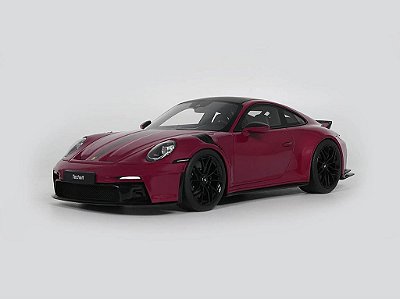 Porsche 911 Techart GT3 Touring 2025 1:18 GT Spirit Vermelho