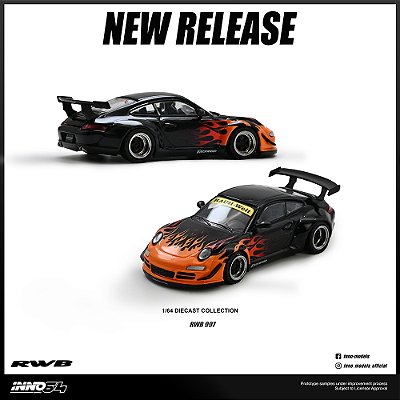 RWB 997 Orange Burning Flame 1:64 INNO64