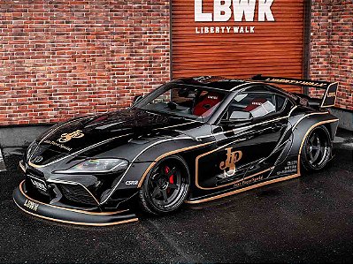 Toyota GR Supra Liberty Walk Body Kit John Player Special Tribute 2025 1:18 Solido