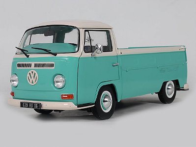 Volkswagen T2 Kombi Pick Up 1968 1:18 Solido Azul
