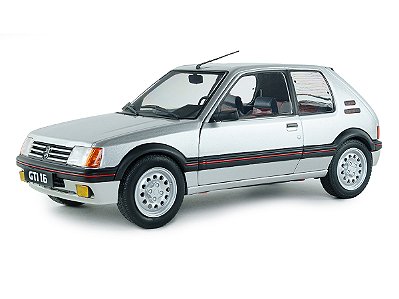 Peugeot 205 GTi 1.6 MK1 1989 1:18 Solido Cinza
