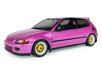 Honda Civic (EG6) Solido Works 1991 1:18 Solido Rosa