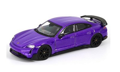 Porsche Taycan Turbo GT 1:64 Trends Hobby Purple