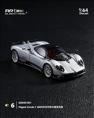 Pagani Zonda F 2005 Grigio Mercurio 1:64 ARbox