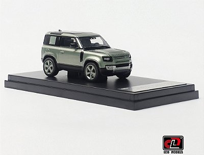 *** PRÉ-VENDA *** Land Rover DEFENDER 90 1:64 LCD Models Verde PV13007