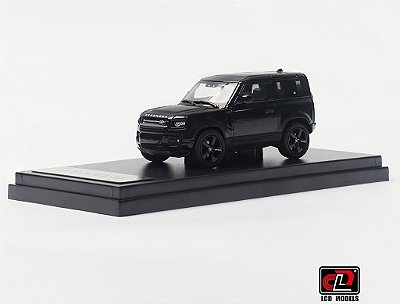 Land Rover DEFENDER 90 1:64 LCD Models Preto