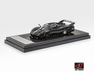 Pagani Huayra R 1:64 LCD Models Carbon Black
