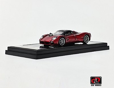 Pagani Utopia Roadster 1:64 LCD Models Carbon Red