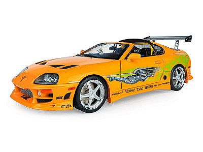 Toyota Supra MK4 (A80) Velozes e Furiosos 2001 Brian O'Conner 1:18 Solido
