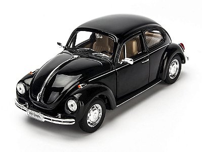 Volkswagen Beetle 1:24 Welly Preto