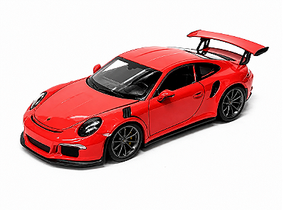 Porsche 911 Carrera 4S 1:24 Welly Vermelho
