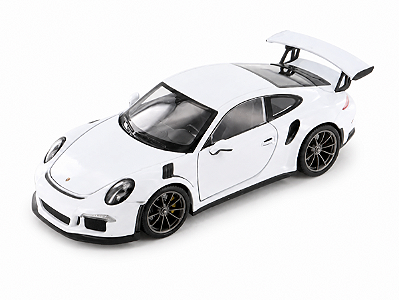 Porsche 911 GT3 RS 1:24 Welly Branco