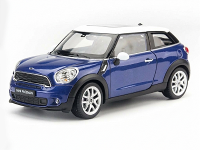 Mini Cooper S Paceman 1:24 Welly Azul