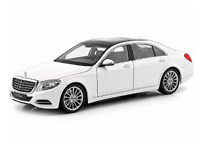 Mercedes-Benz S-Class 1:24 Welly Branco