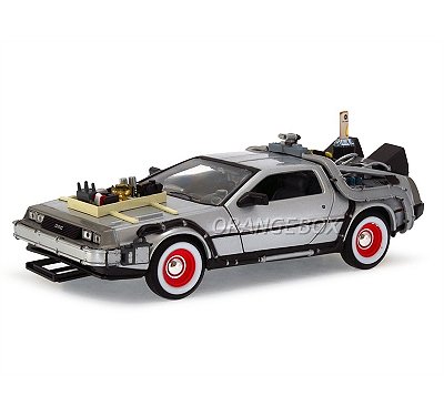 Delorean Time Machine Back to the Future III Welly 1:24