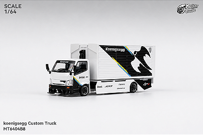 *** PRÉ-VENDA *** Custom Box Truck Livery 1:64 Microturbo