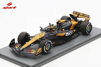*** PRÉ-VENDA *** Fórmula 1 McLaren MCL38 Lando Norris Winner Abu Dhabi 2024 1:18 Spark