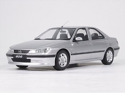 Peugeot 406 3.0 V6 24V 2000 1:18 OttOmobile Cinza