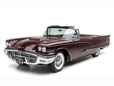 Ford Thunderbird 1960 Open Convertible 1:18 Sunstar