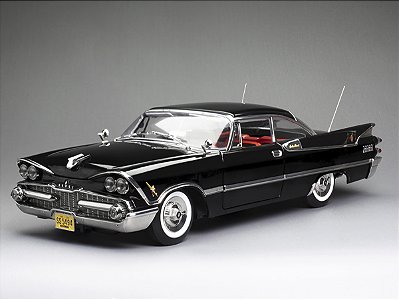 Dodge Custom Royal Lancer 1959 Hard Top 1:18 Sunstar Platinum Preto