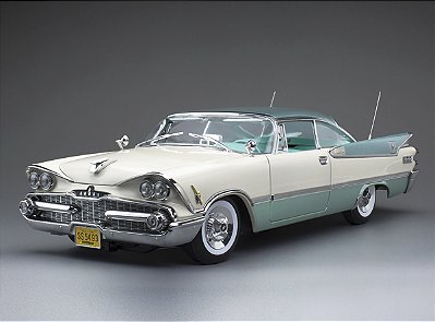 Dodge Custom Royal Lancer 1959 Hard Top 1:18 Sunstar Platinum