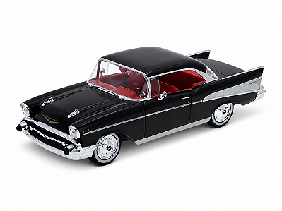 Chevrolet Bel Air Coupe 1957 1:18 Maisto Preto