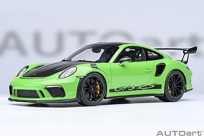 Porsche 911 (991.2) GT3 RS Weissach Package 1:18 Autoart Verde