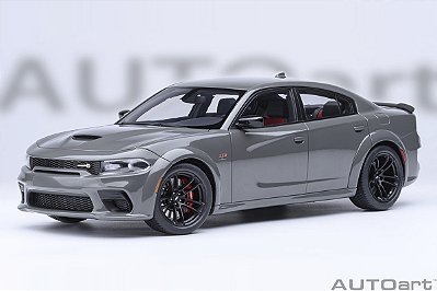Dodge Charger Scat Pack Widebody 1:18 Autoart Cinza