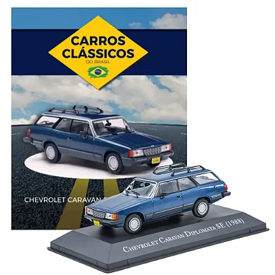 Chevrolet Caravan Diplomata 1988 1:43 Luppa Azul
