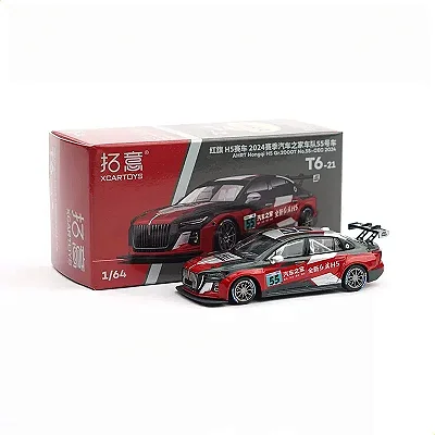 *** PRÉ-VENDA *** AHRT Hongqi H5 CEC 2024 Gr.2000T 1:64 XCARTOYS
