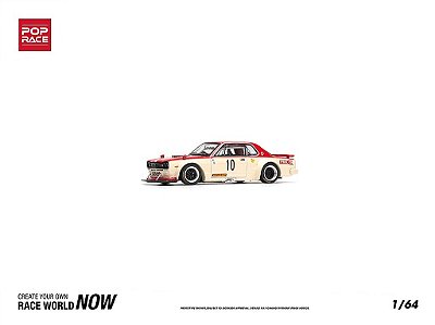 *** PRÉ-VENDA *** Nissan Skyline GT-R V8 Drift (HAKOSUKA) Watanabe 1:64 POP RACE