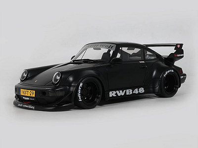 RWB RWB48 Flat Black 2013 1:18 GT Spirit Preto