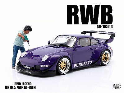 RWB Akira Nakai Figure 1:18 American Diorama