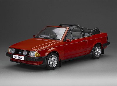 *** PRÉ-VENDA *** Ford Escort XR3i Cabriolet 1984 1:18 Sunstar Vermelho PV12943