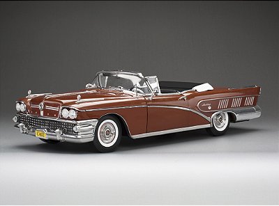 Buick Limited Open Convertible 1958 1:18 Sunstar Vermelho