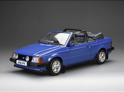 *** PRÉ-VENDA *** Ford Escort XR3i Cabriolet 1984 1:18 Sunstar Azul PV12943