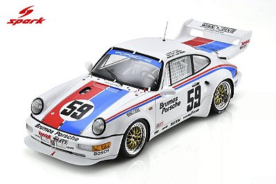 Porsche 964 Turbo S LM 7th 12H Sebring 1993 1:18 Spark