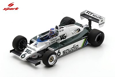 Fórmula 1 Williams FW08 Winner Swiss GP 1982 1:18 Spark