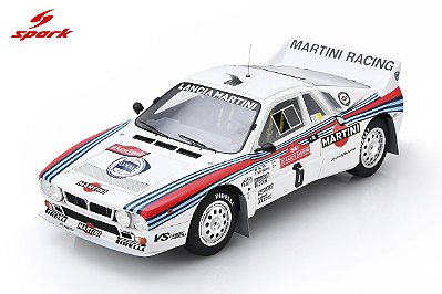Lancia 037 Rally Winner Sanremo 1983 1:18 Spark