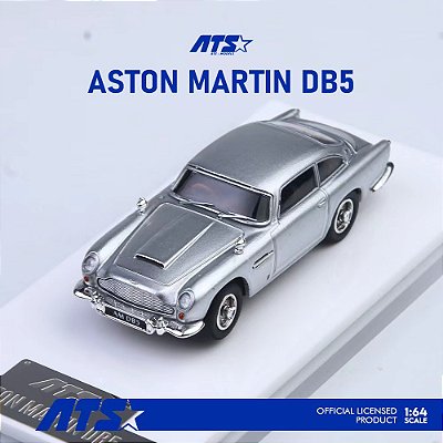 *** PRÉ-VENDA *** Aston Martin DB5 1:64 ATS Models Prata