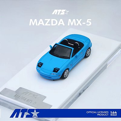 *** PRÉ-VENDA *** Mazda MX-5 1:64 ATS Models Azul