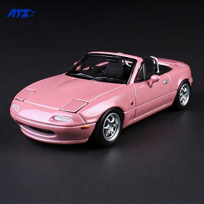 *** PRÉ-VENDA *** Mazda MX-5 1:64 ATS Models Pink