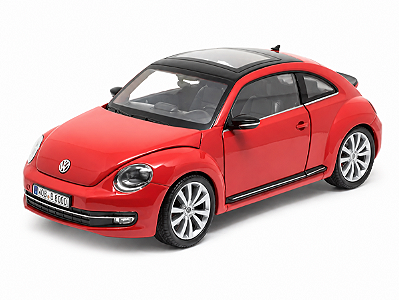 Volkswagen The Beetle 1:24 Welly Vermelho