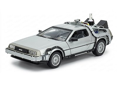Delorean Time Machine Back to the Future II Flying Version Welly 1:24