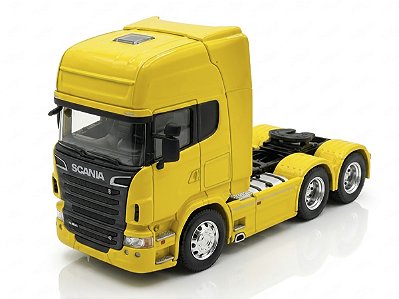 Scania R 730 V8 (6X4) 1:32 Welly Amarelo