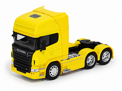 Scania R 730 V8 (6X4) 1:32 Welly Amarelo