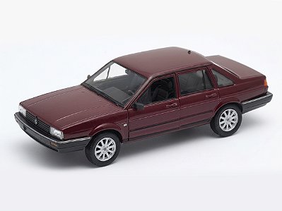 Volkswagen Santana 1:24 Welly Vermelho