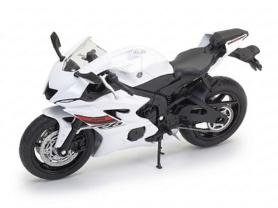 Yamaha YZF-R6 1:12 Welly Branco